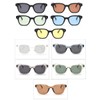 kachawoo Square Sunglasses Polarised UV Protection Retro Sunglasses Women Men