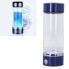 Hydrogen Water Bottle 420ml 3 Minute Rapid Electrolysis Hydrogen Rich