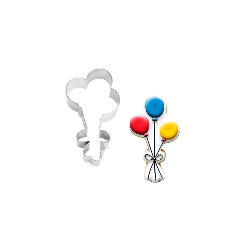 Cortador de galletas con globo