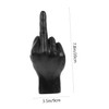 GRIRIW Finger Figurine Decorations Elegant Resin Hand Sculptures for Home