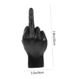 GRIRIW Finger Figurine Decorations Elegant Resin Hand Sculptures for Home Office
