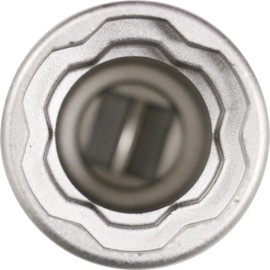 Tone 4NQFW-2430 Double Quick Fit Socket for Impacts, 0.5 inches (12.7 mm) (1/2 mm), Double Side Width 0.9 x 1.2 inches (24 x 30 mm)