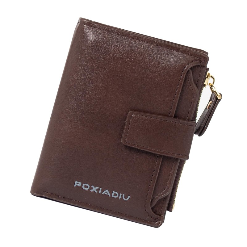 POXIADIV Small Wallet for Women, RFID Blocking Bifold Wallet with