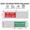 ASRJ 7 x 2 Inch Do Not Disturb Sign, Sliding