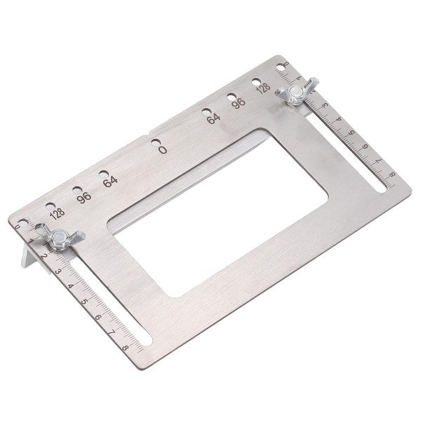 MUNEFE Hole Locator Cabinet Hardware Jig, Handle Punch Shelf Pin