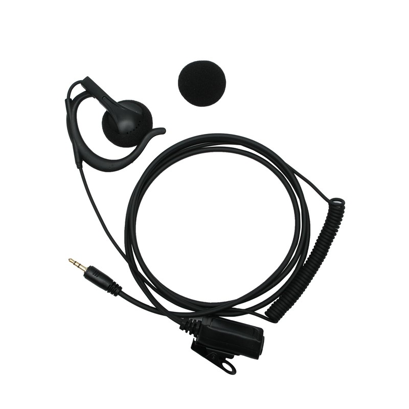 Sarcia G Shape Earpiece Headset with Mic PTT Compatible with