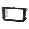 tomzz Audio 2457-037-3 Double DIN Radio Faceplate Compatible with VW