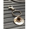 MB Designs Real 9mm Hollow Point Bullet Quarter Keychain Unique