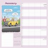 Funny Side of Life Wiro Planner Wall Calendar 2026 +