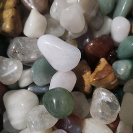 Natural Tumbled Crystal Scoop