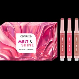 Catrice Melt & Shine Juicy Lip Balm Trio 01 Drippin' In Shine