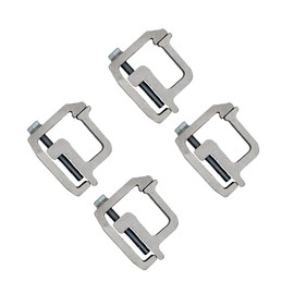 Replacement part fits (4) New Heavy Duty Aluminum Mounting Clamp For Truck Cap Topper Camper Rv Rail CHStet20686