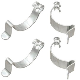 4Pcs Car Air Filter Clips, Metal Air Cleaner Cover Clip, Housing Box Lid Spring Clip Clamp, Car Air Filters Replacement Parts