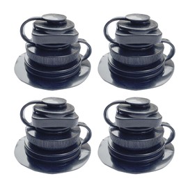 Pack of 4 Inflatable Boat Valve, Air Valve for Intex Inflatable Boat, Air Up Replacement Parts, Tight Design for Boats and Pools, Easy Installation