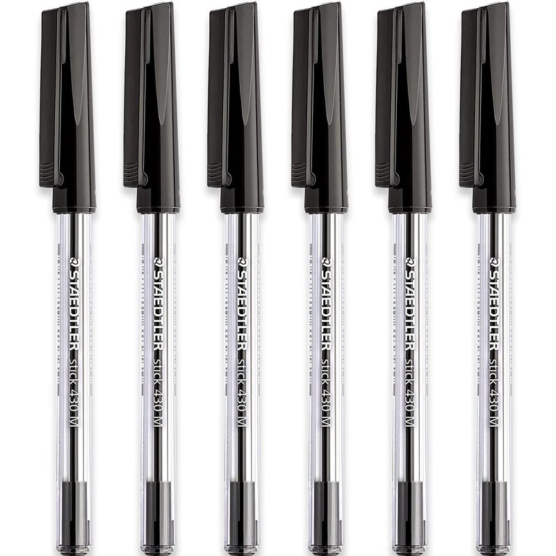 STAEDTLER Medium 0.5mm 430 M Stick Ballpoint Pens Writing Pen