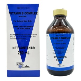 Vitamina Complejo B12 - 250 Ml Gallos Bovinos Equinos Perros