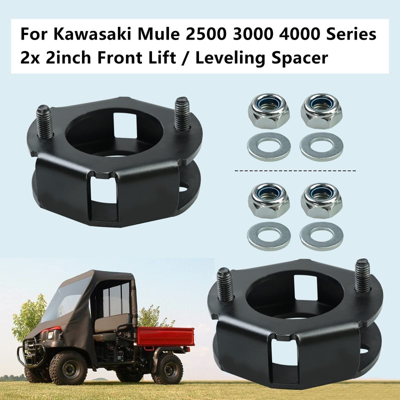 2 Pcs Front 2" Lift Leveling Spacer Kit Compatible with