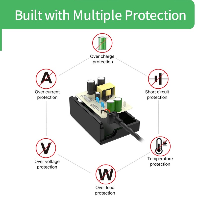 Security-01 5V 2A Power Supply with Plug Micro USB for