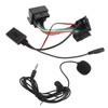 Bluetooth 5.0 Wireless Audio Adapter Aux in Cable with Microphone