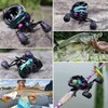 Sougayilang Baitcasting Reels - Colorful Fishing Reel, 8.0：1 Gear Ratios,