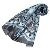Lorenzo Cana Women’s Silk Scarf 100% Silk Baroque with Paisley