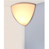 "Heater Shield" Beacon Series Triangle Corner Light, Plug-in 17' Cord,