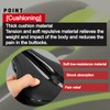 GORIX Bike Saddle Seat Comfortable Cushion with Rail Mountain Road