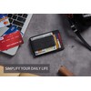 Toughergun Slim Wallet for Men RFID Blocking Money Clip, Minimalist