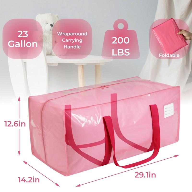 VTSVTS 6 Pack Extra Heavy Duty Large Moving Bags with
