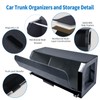 Trunk Organizer for SUV, Leather Collapsible Car Organizers with Magnetic