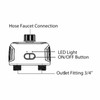 WiFi Sprinkler Timer 2 Zone Automatic Watering G3/4 Thread Smart