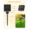 Brightown 2 Pack Solar String Lights for Outside, 92Ft 240