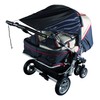 Sunnybaby 11270 Awning for Twin Pushchair UPF 50 + (Black)