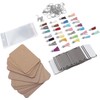 Yosoo Kit de Llaveros en para Sublimación, Paquete Completo de