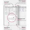 molekaus Check Registers for Personal Checkbook A5, 5.8" x 8.3"