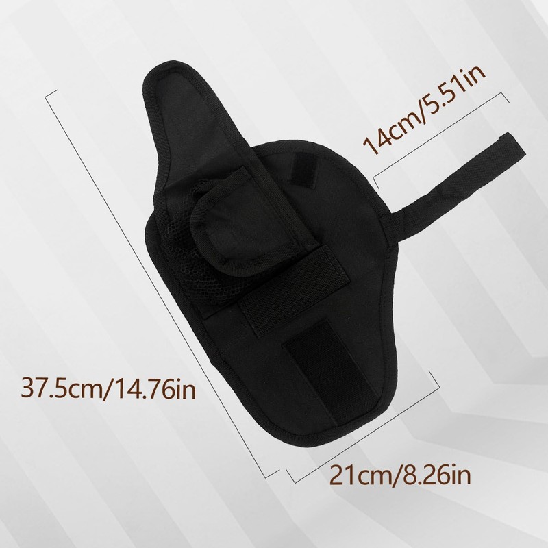 WALWAL Tactical Waist-Bag Compatible for Nerf Elite Series Gun(Black)