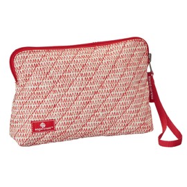 Eagle Creek Kosmetikbeutel Pack-It Original Quilted Reversible Wristlet Wendetasche für Hygieneartikel, repeak red, 23 cm