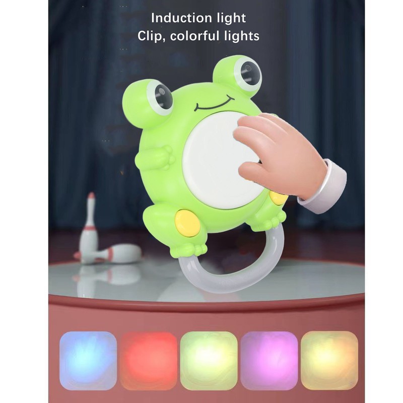 Baby Light Up Drum Electronic Cartoon Educational Musical Light Drum