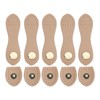 5 Set Leather Snap Buckles Soft Wearable DIY Sewing Leather