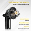 330424 Thermostat Housing Assembly Compatible with Maserati Ghibli Levante Quattroporte