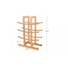vic_space1 Wooden Wine Rack Kitchen Wood Home Decor Bar Storage