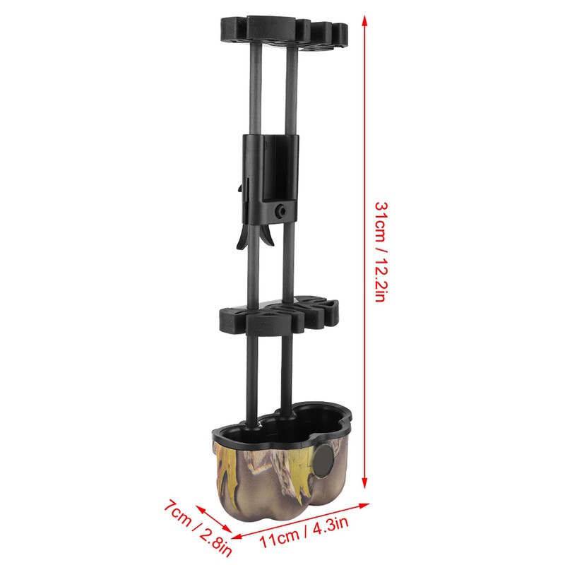 Archery Arrow Quiver Accessory Universal for Compound Bow Hunting Shooting(camo)