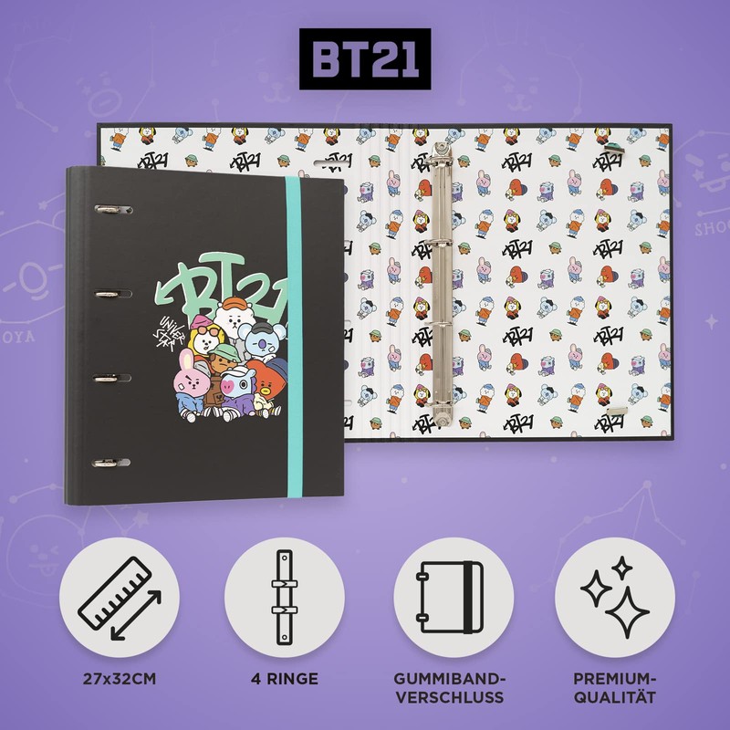 Grupo Erik Ring Binder A4 Slim 4 Rings - Folder