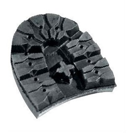 Vibram#100 Montagna Rubber Lug Heel Black Shoe Repair (Size 13) - 1 Pair -