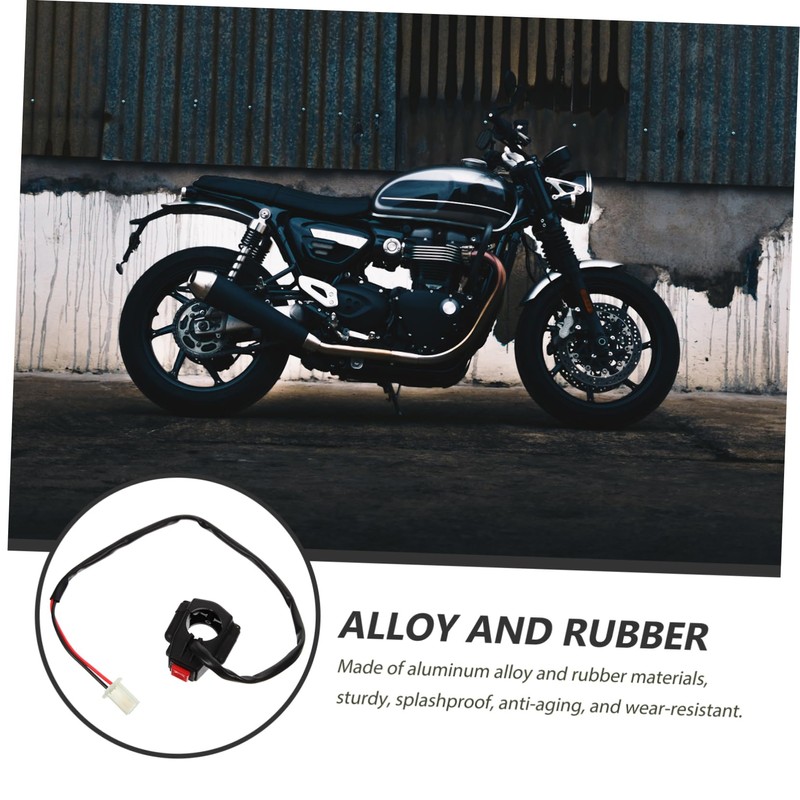 iplusmile Push Button Starter for Motorcycles Remote Compatible Ignition Horn