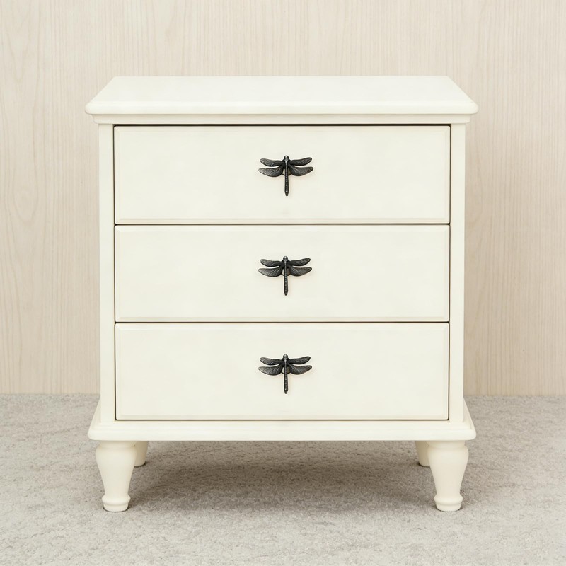 LB-LAIBA Dragonfly Drawer Knobs Modern Dresser Pulls for Closet Cabinet