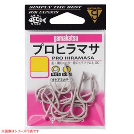 Gamakatsu Single hook Pro Madai No. 13 16 pieces krill color 66712