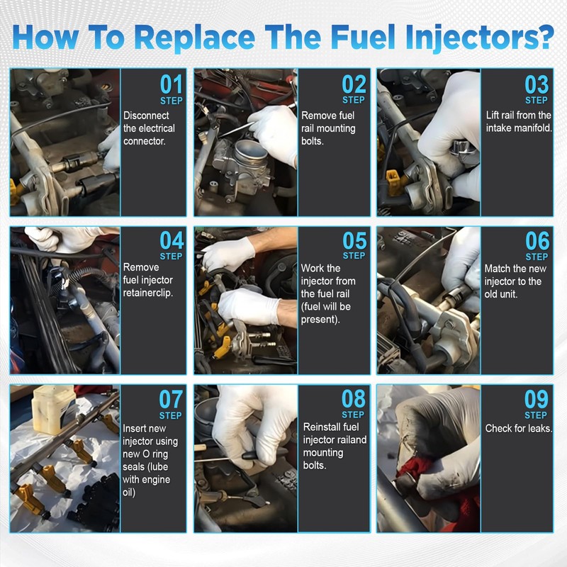 Fuel Injector Fit for Ford Escape Fusion 2014-2020 1.5L L4