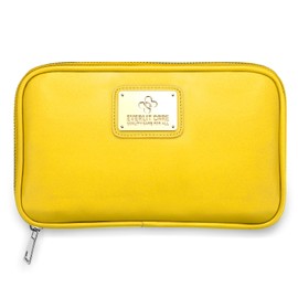 Everlit Care Car Sun Visor First Aid Kit Multi-Pocket Visor Organizer Storage Pouch with Survival Emergency Tools Including Window Breaker Disposable Urine Bag for Family Travel in Cars (Yellow)