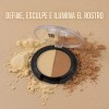 Polvo Compacto Duo Color Base De Maquillaje Beauty Benefits